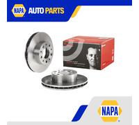 2x Brake Discs Pair Vented fits FIAT DUCATO 250 3.0D Front 2006 on 280mm Set New