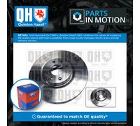 2x Brake Discs Pair Vented fits FIAT MULTIPLA 186 1.6 Front 99 to 10 284mm Set