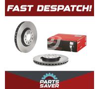 2x Brake Discs Pair Vented fits FIAT TIPO 1.0 Front 2020 on 55282151 281mm Set