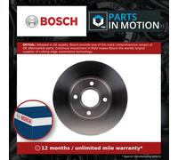 2x Brake Discs Pair Vented fits FORD B-MAX EcoBoost 1.0 Front 12 to 18 278mm Set