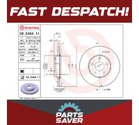 2x Brake Discs Pair Vented fits FORD FOCUS Mk2 1.8 Front 06 to 12 278mm Brembo