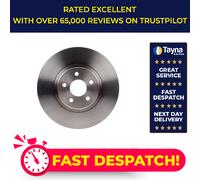 2x Brake Discs Pair Vented fits FORD FOCUS Mk3 TDCi 2.0D Front 15 to 14 T8DA Set