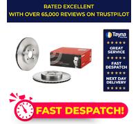 2x Brake Discs Pair Vented fits FORD FOCUS ST170 Mk1 2.0 Front 02 to 04 ALDA Set