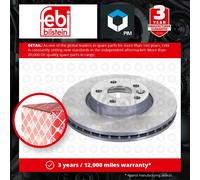 2x Brake Discs Pair Vented fits FORD GALAXY Front 06 to 18 300mm Set 1379965 New
