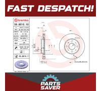 Brembo 2 x Front Brake Vented 240mm Disc Set fits Fiat Ford Ka