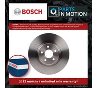 Bosch Brake Disc Front Diameter 319.8mm 63.6mm Vented 25mm 0986479660