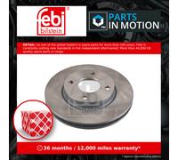 2x Brake Discs Pair Vented fits FORD MONDEO Mk2 1.8D Front 93 to 00 260mm Set