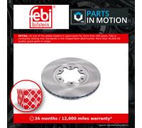 2x Brake Discs Pair Vented fits MAZDA B-SERIES UF, UN 2.5D Front 96 to 06 274mm