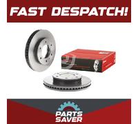 2x Brake Discs Pair Vented fits FORD RANGER TKE 2.0D Front 2018 on 302mm Set New