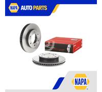 2x Brake Discs Pair Vented fits FORD RANGER TKE TDCi 2.2D Front 2011 on 302mm