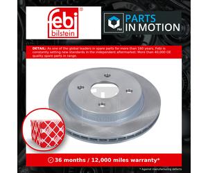 2x Brake Discs Pair Vented fits FORD SCORPIO Mk2 2.9 Rear 95 to 98 BRG 253mm Set