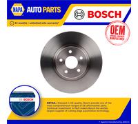 2x Brake Discs Pair Vented fits FORD TOURNEO CONNECT V408 TDCi 1.6D Front 320mm