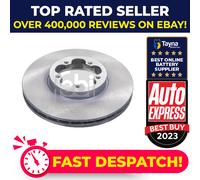 2x Brake Discs Pair Vented fits FORD TRANSIT TOURNEO TDCi 2.2D Front 06 to 14