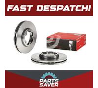 2x Brake Discs Pair Vented fits FORD TRANSIT V363 2.0D Front 2019 on 288mm Set