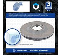 2x Brake Discs Pair Vented fits GREAT WALL STEED 2.2 Front 2012 on GW491Q-E Set