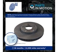 2x Brake Discs Pair Vented fits HONDA ACCORD CG2 3.0 Front 98 to 03 J30A1 282mm