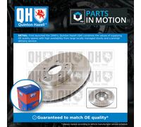 Quinton Hazell BDC5509 Coated Brake Disc