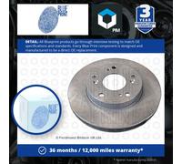 2x Brake Discs Pair Vented fits HONDA CR-Z ZF 1.5 Front 10 to 13 262mm Set New