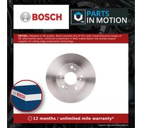 2x Brake disc Vented 0 986 479 687 BOSCH for HONDA CIVIC VII Hatchback CR-Z