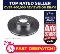 2x Brake disc Front Axle internally vented ADH24316 BLUE PRINT for HONDA CRX