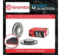 Brembo Xtra 2 x Front Brake Perforated 262mm Disc Set fits Honda Integra Civic