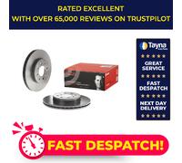 2x Brake Discs Pair Vented fits HONDA JAZZ Mk4 1.5 Front 2017 on L15B3 262mm Set