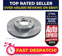 Pair of Front Brake Disc Fits Honda CR-V Civic HR-V Integra Blue Print ADH24341