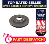 2x Brake Discs Pair Vented fits HYUNDAI COUPE RD 2.0 Front 98 to 02 G4GF 257mm