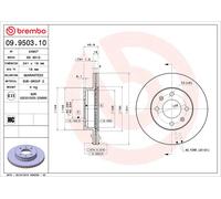 2x Brake Discs Pair Vented fits HYUNDAI i10 PA 1.1 Front 07 to 13 G4HG 241mm Set