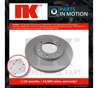 2x Brake Discs Pair Vented fits HYUNDAI iLoad TQ 2.5D Front 2008 on 300mm Set NK