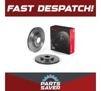2x Brake Discs Pair Vented fits HYUNDAI ix35 2.0 Front 13 to 15 305mm Brembo