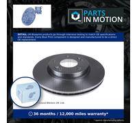 2x Brake Discs Pair Vented fits HYUNDAI KONA Front 1.0 1.6 1.6D 2017 on G3LC Set