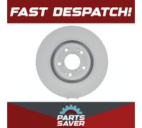 2x Brake Discs Pair Vented fits HYUNDAI SONATA LF 2.0 Front 18 to 20 G4NA 320mm
