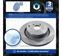 2x Brake Discs Pair Vented fits INFINITI QX70 3.7 Rear 2013 on VQ37VHR 350mm Set