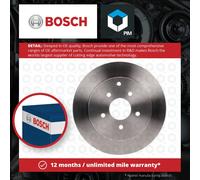2x Brake Discs Pair Vented fits NISSAN ELGRAND E51 3.5 Rear 02 to 10 VQ35DE Set