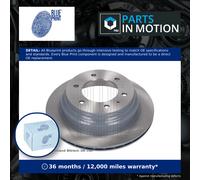 2x Brake Discs Pair Vented fits ISUZU TROOPER Mk2, Mk3 Rear 3.2 3.5 3.0D 3.1D