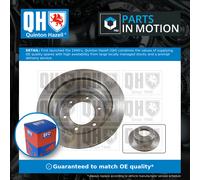 2x Brake Discs Pair Vented fits ISUZU TROOPER Mk3 3.0D Rear 98 to 04 313mm Set