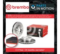 2x Brake Discs Pair Vented fits IVECO DAILY 3.0D Front 2006 on 300mm Set Brembo