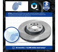 2x Brake Discs Pair Vented fits LAND ROVER DISCOVERY SPORT L550 2.2D Front 325mm