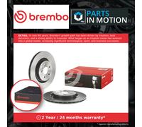 2x Brake Discs Pair Vented fits JAGUAR F-PACE X761 3.0D Rear 2015 on 325mm Set