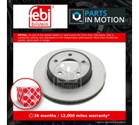 2x Brake Discs Pair Vented fits JEEP CHEROKEE KJ 2.8D Front 02 to 08 ENR 288mm
