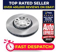 2x Brake Discs Pair Vented fits JEEP RENEGADE 1.6D Front 14 to 15 55263113 281mm