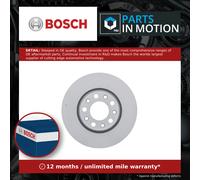 Bosch BD2181 Brake discs - ECE-R90 certified - 1 set of 2 discs