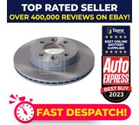 2x Brake Discs Pair Vented fits KIA PICANTO JA 1.2 Front 2017 on G4LA 241mm Set