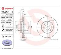 2x Brake Discs Pair Vented fits KIA RIO Mk3 1.4D Front 11 to 17 D4FC 256mm Set