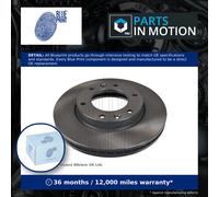 2x Brake Discs Pair Vented fits KIA SEDONA Mk2 2.7 Front 2006 on G6EA 300mm Set