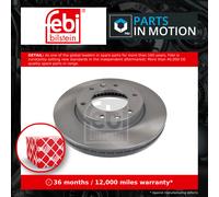 FEBI 108555 BRAKE DISC Front (BOX OF 2)
