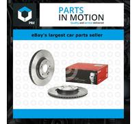 2x Brake Discs Pair Vented fits KIA SOUL SK3 1.6 Front 2019 on 305mm Brembo