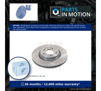 2x Brake Discs Pair Vented fits HYUNDAI i30 PD, PDE Front 1.0 1.4 1.5 1.6D 305mm