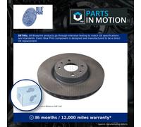 2x Brake Discs Pair Vented Front 284mm ADL144319 Blue Print Set 46445004 Quality